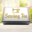 Sewing Tin Storage Rectangle Tin - 5