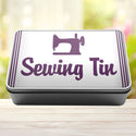 Sewing Tin Storage Rectangle Tin - 9