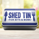 Shed Tin For Bits And Bobs Storage Rectangle Tin - 11