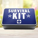Survival Kit Storage Rectangle Tin - 10