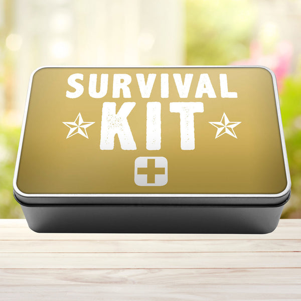 Survival Kit Storage Rectangle Tin - 5