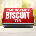Emergency Biscuit Tin Storage Rectangle Tin - 10