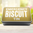 Emergency Biscuit Tin Storage Rectangle Tin - 4