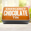 Emergency Chocolate Tin Storage Rectangle Tin - 7