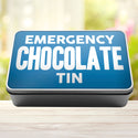 Emergency Chocolate Tin Storage Rectangle Tin - 13