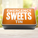 Emergency Sweets Tin Storage Rectangle Tin - 8
