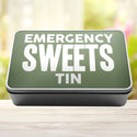 Emergency Sweets Tin Storage Rectangle Tin - 12