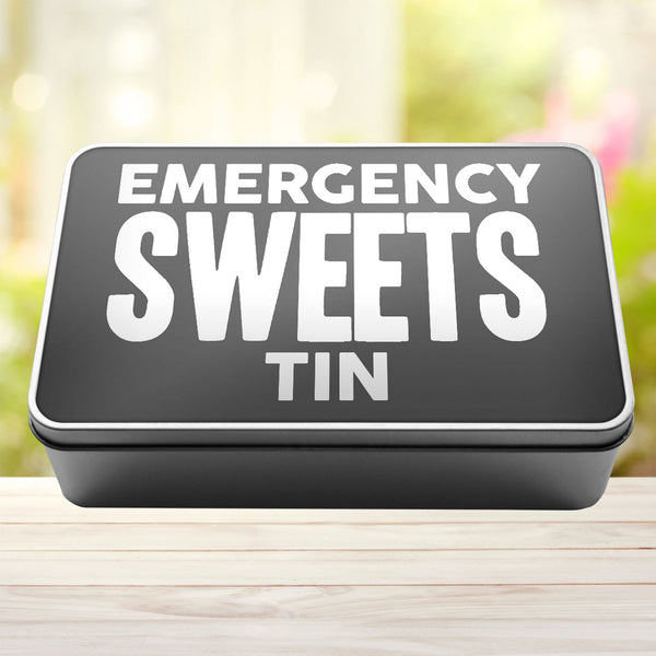 Emergency Sweets Tin Storage Rectangle Tin - 7