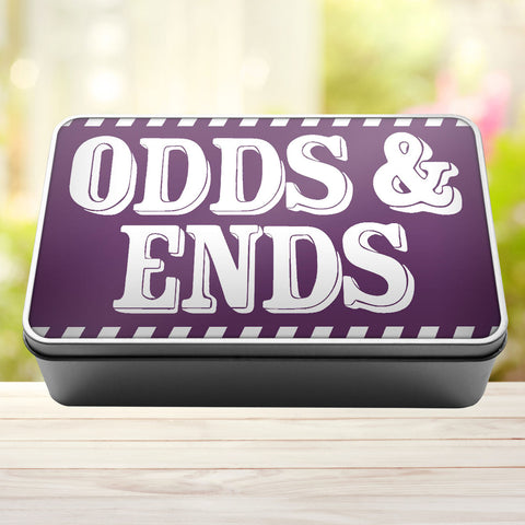 Buy purple Odds And Ends Tin Storage Rectangle Tin