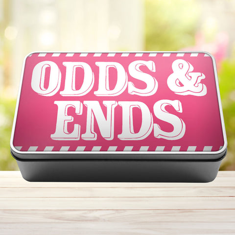 Buy pink Odds And Ends Tin Storage Rectangle Tin