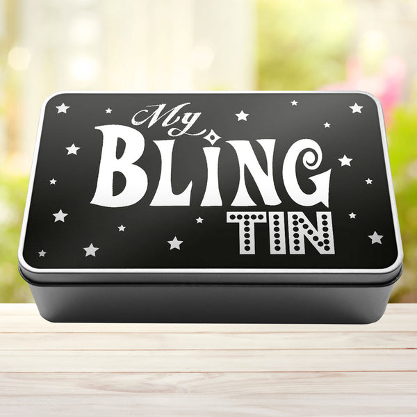 My Bling Tin Storage Rectangle Tin - 4