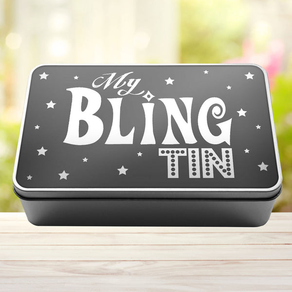 My Bling Tin Storage Rectangle Tin - 7