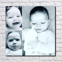 Personalised Three-Photo Collage Canvas - 1