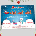 Christmas Place Mat For Santa And Rudolph Treats Design - 2
