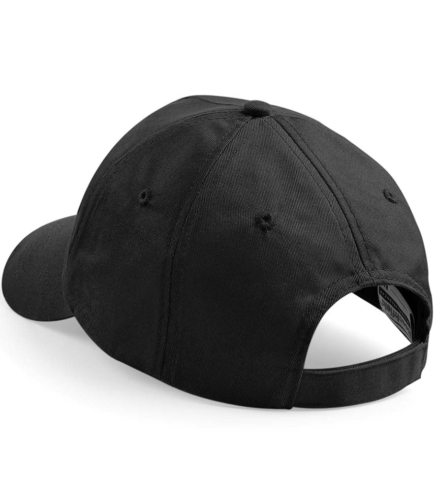 Fully Personalised Beechfield Baseball Cap - Black