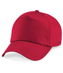 Fully Personalised Baseball Cap - Red - 1