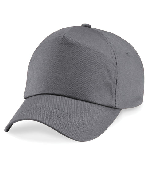 Fully Personalised Baseball Cap - Graphite Grey