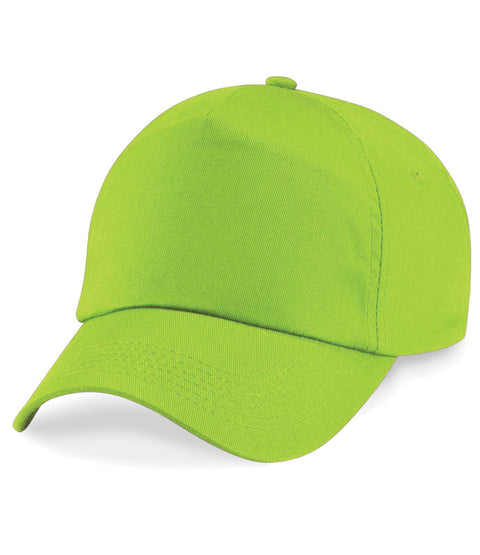 Fully Personalised Baseball Cap - Lime Green