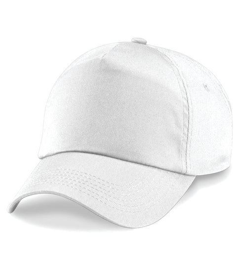 Fully Personalised Baseball Cap - White