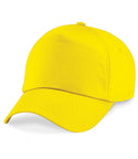Fully Personalised Baseball Cap - Yellow - 1
