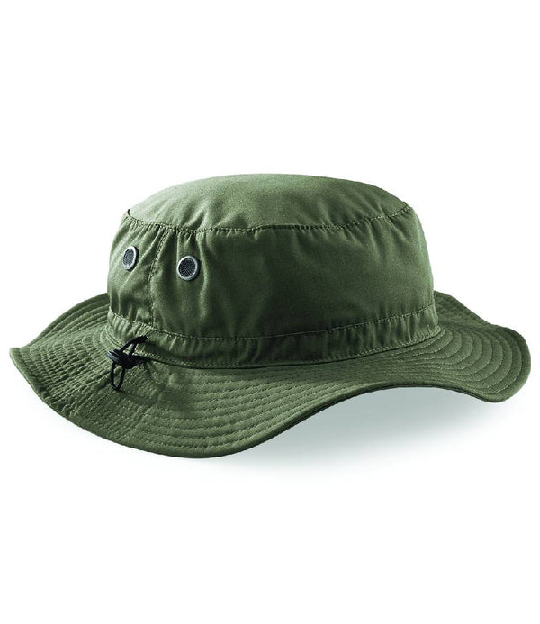 Personalised Cargo Bucket Hat Olive Green - 1