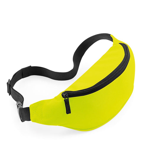 Personalised Fluorescent Yellow Colour Waist Bag Belt Bag