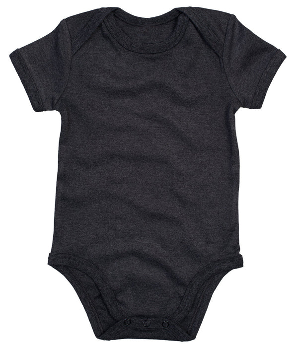 Fully Personalised Black Baby Vest UNISEX - 1