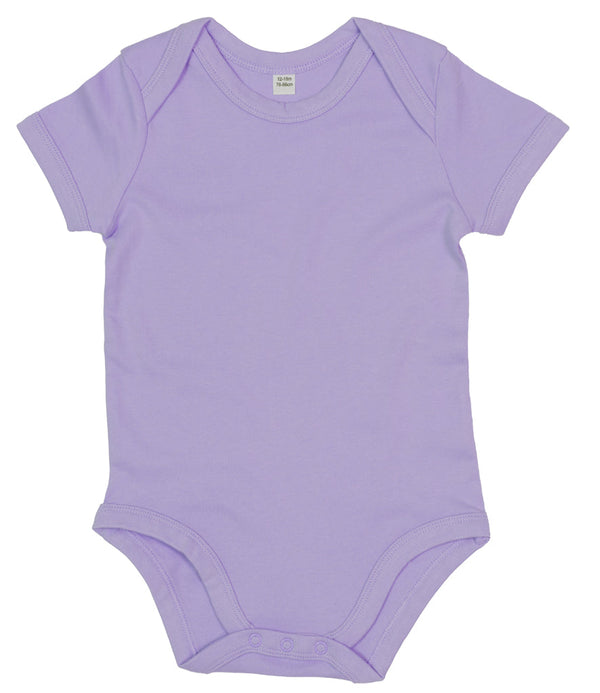 Fully Personalised Lavender UNISEX Baby Vest - 1