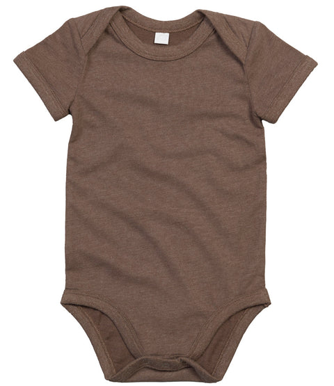 Fully Personalised Brown UNISEX Baby Vest