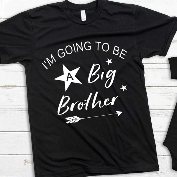 I'm Going To Be A Big Brother Personalised Tshirt - 1