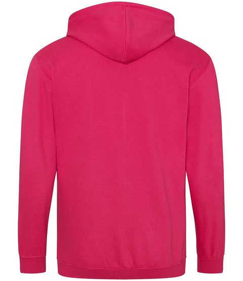 Fully Personalised Fuschia Pink UNISEX Zip Hoodie - Create Your Design - 0