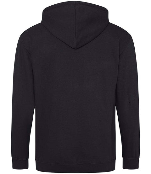 Fully Personalised Black Zip Hoodie UNISEX - Create Your Design - 0