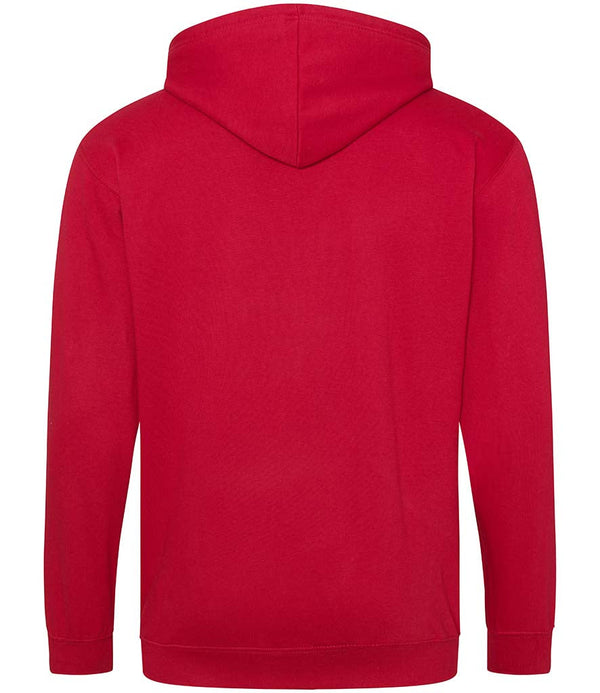 Fully Personalised Red UNISEX Zip Hoodie - Create Your Design - 2