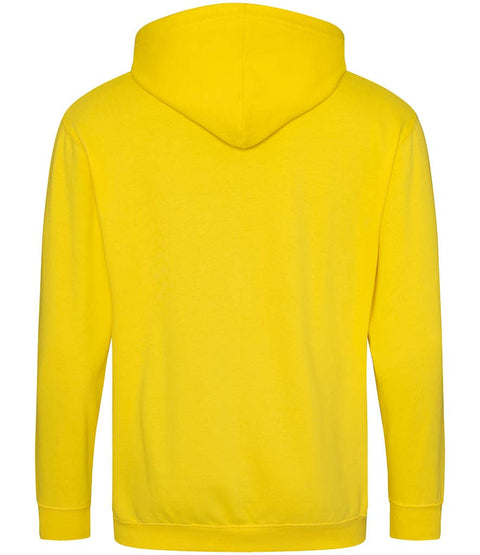 Fully Personalised Sunflower Yellow UNISEX Zip Hoodie - Create Your Design - 0