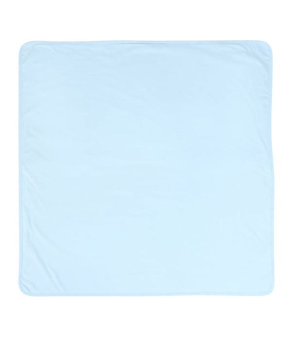 Personalised Baby Blue Baby Blanket - 1