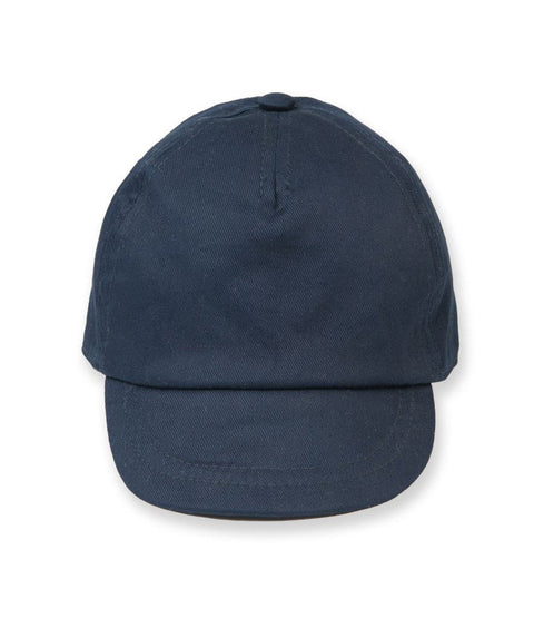 Fully Personalised Navy Blue Baby Baseball Cap