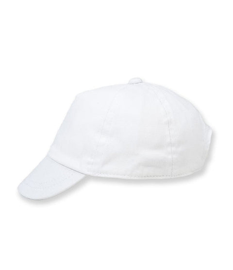 Fully Personalised White Baby Baseball Cap - 0