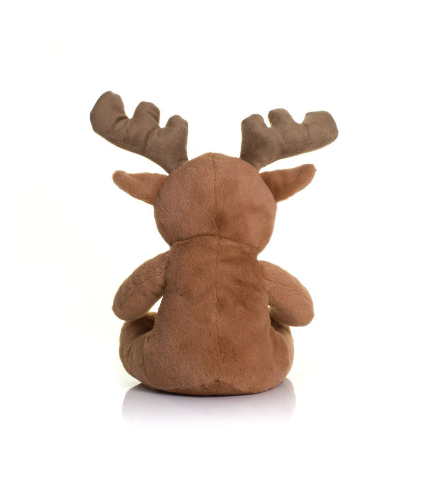 Personalised Reindeer Animal Christmas Teddy Cuddle Toy - Perham Prints
