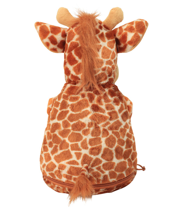 Personalised Brown Giraffe Animal Teddy Cuddle Toy - 5