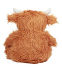 Personalised Large Brown Highland Cow Animal Teddy Cuddle Toy - 3