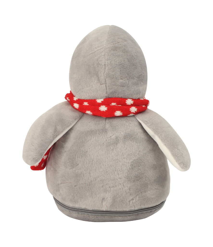 Personalised Penguin Animal Christmas Teddy Cuddle Toy - Perham Prints