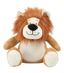 Personalised Brown Lion Animal Teddy Cuddle Toy - 2