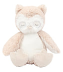 Personalised Light Brown Owl Animal Teddy Cuddle Toy - 1