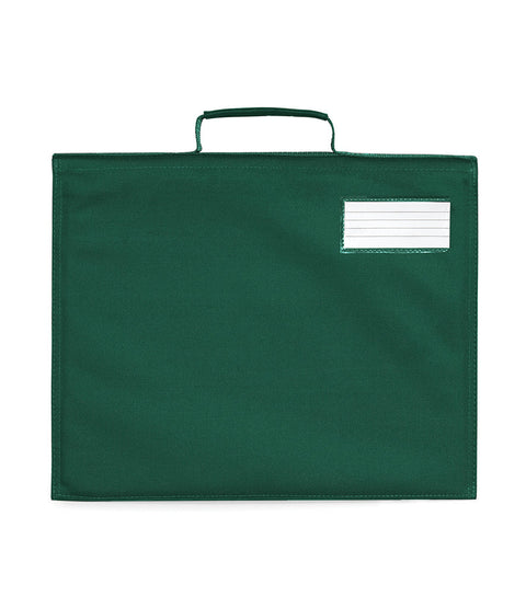 Personalised Bottle Green Classic School Book Bag - 0