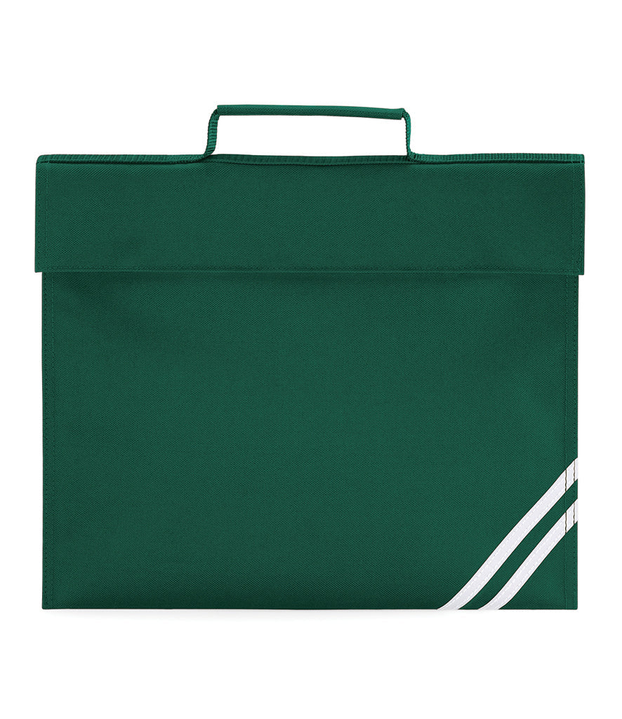 Fully Personalised Bottle Green Classic School Book Bag