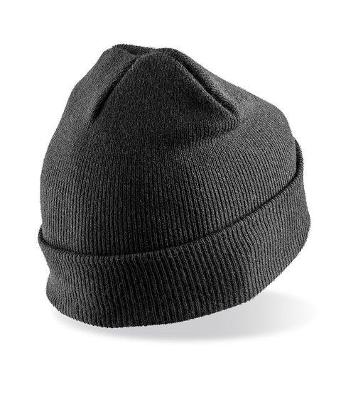 Personalised Black Beanie Hat - 0