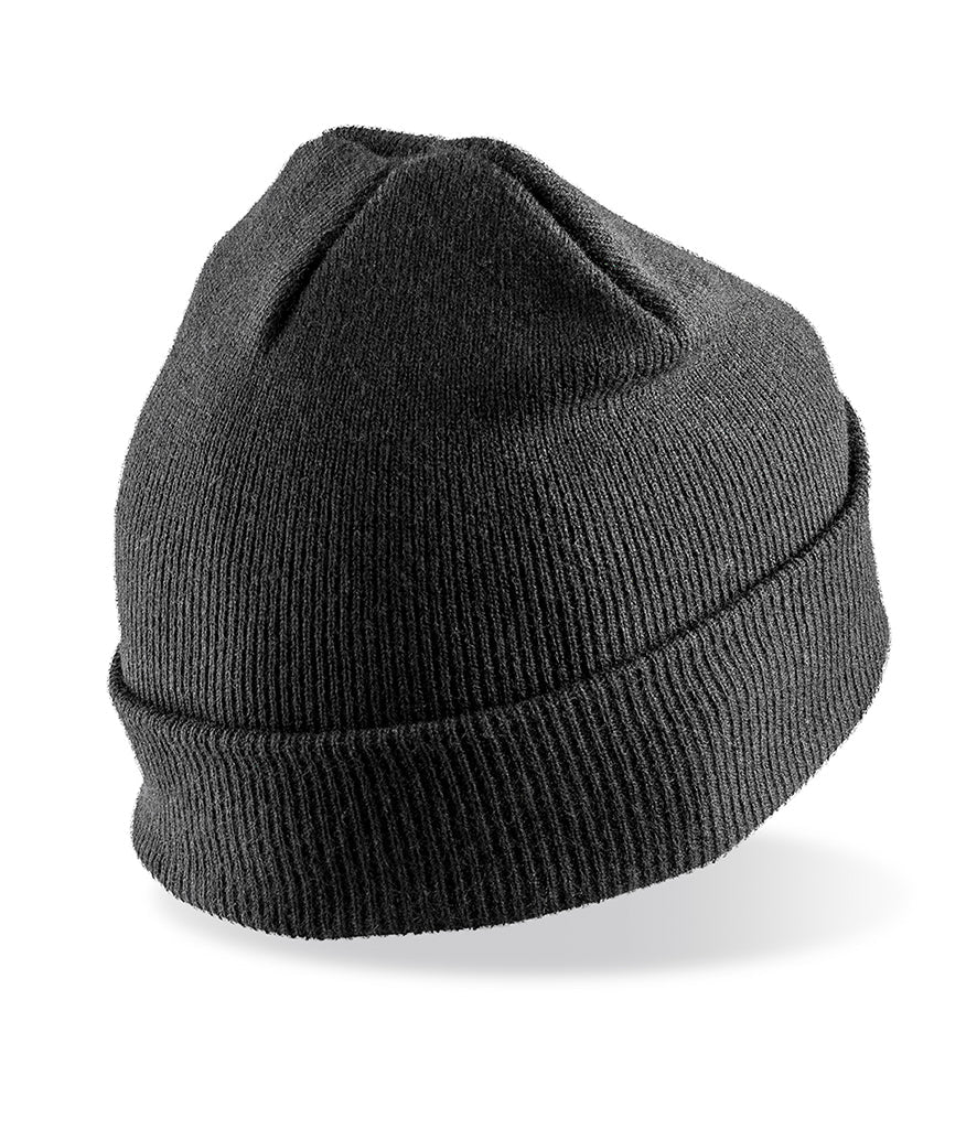 Fully Personalised Black Beanie Hat