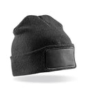 Personalised Black Beanie Hat - 1