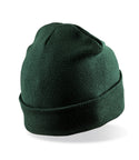 Personalised Bottle Green Beanie Hat - 2