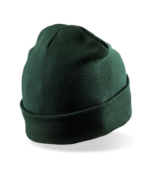 Personalised Bottle Green Beanie Hat - 0